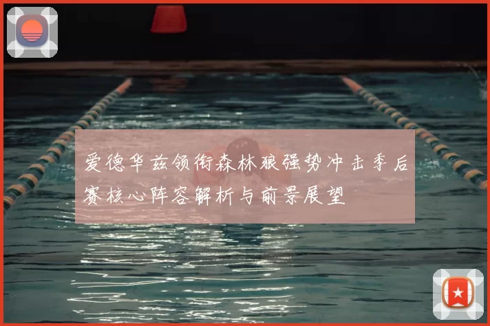 爱德华兹领衔森林狼强势冲击季后赛核心阵容解析与前景展望