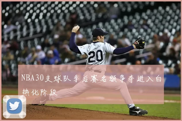 NBA30支球队季后赛名额争夺进入白热化阶段